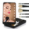 Espejo de Maquillaje Plegable con Set de Brochas