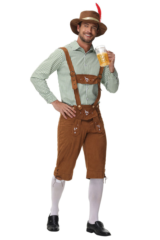 Peto de Cuadros para Festivales de Cerveza - Estilo Tradicional Hombre - Image 13