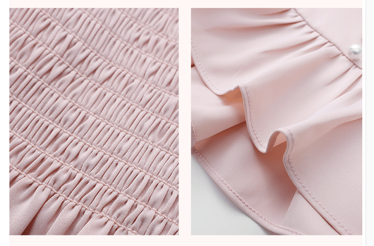 Blusa Francesa Elegante con Cuello Cuadrado y Cintura Ajustada - Image 12