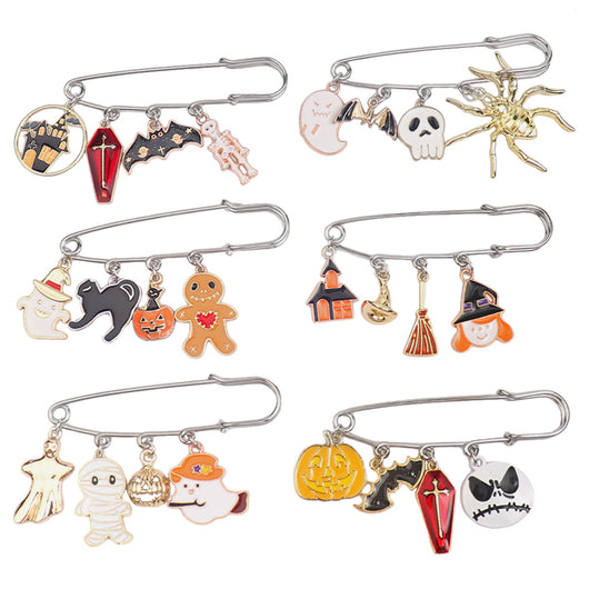 Broche Combinado Halloween Fantasma Cartoon - Image 10