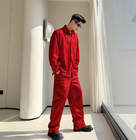 Conjunto Casual de Camisa y Pantalón para Hombre - Image 8