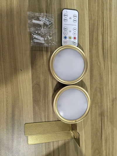 Luz LED Decorativa Dorada con Batería - Image 11