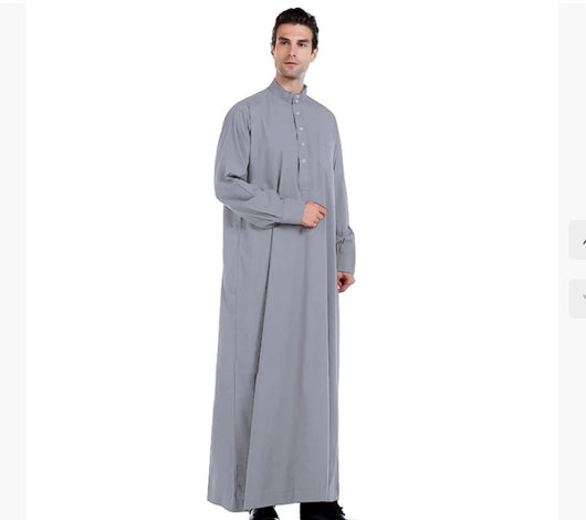 Bata para Hombre con Cuello Mao - Image 10