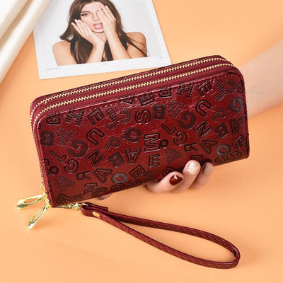 Cartera Larga Multifuncional para Mujer con Compartimento para Celular - Image 2