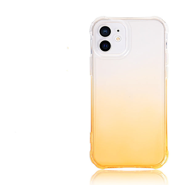 Funda Protectora Degradado Frosted con Bordes Rectos y Resistencia a Caídas