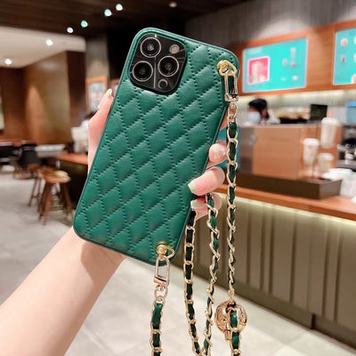Funda Crossbody Protectora con Diseño Cuadriculado Diamante - Image 10