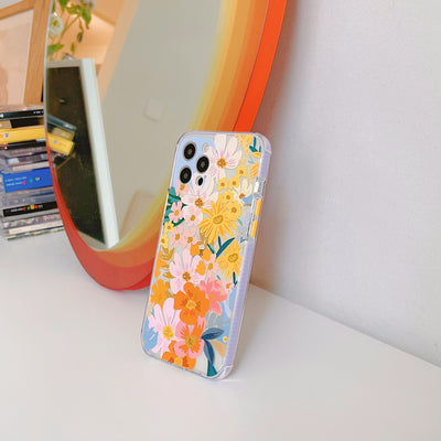 Funda Móvil Suave Flores Crisantemo Multicolor - Protección Total - Image 5
