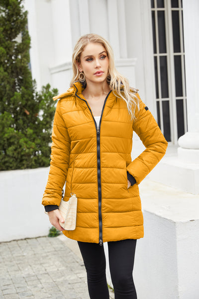 Chaqueta Acolchada Impermeable de Manga Larga - Image 36