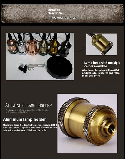 Portalámparas de Aluminio Cromado para Candelabro - Accesorio de Iluminación Premium - Image 22