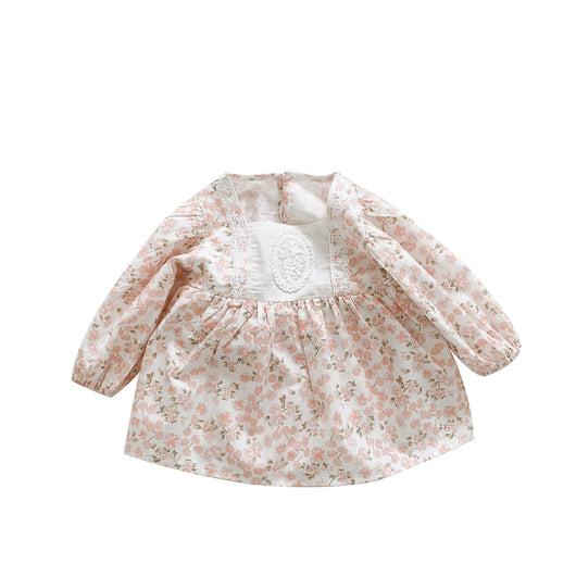 Vestido Infantil Enterizo Flores Triángulo - Image 11