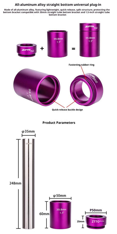 Herramienta Profesional para Prensa de Dirección y Bottom Bracket de Bicicleta - Image 11