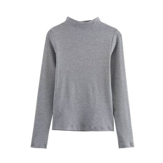 Suéter Cuello Alto Básico para Mujer - Diseño Versátil y Elegante - Image 13