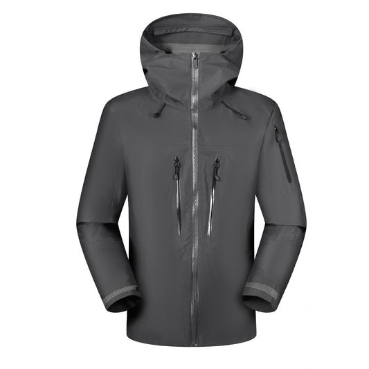 Chaqueta de Montaña Impermeable con Aislamiento Térmico de Manga Larga