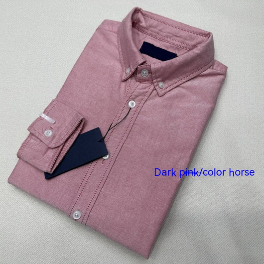 Camisa Manga Larga Hombre Business Casual Primavera Otoño - Image 7
