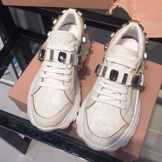 Zapatos Plataforma para Mujer - Estilo Retro Elevado