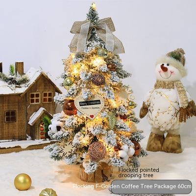 Miniárboles de Navidad con Textura Aterciopelada - Decoraciones PVC Puntiagudas - Image 5