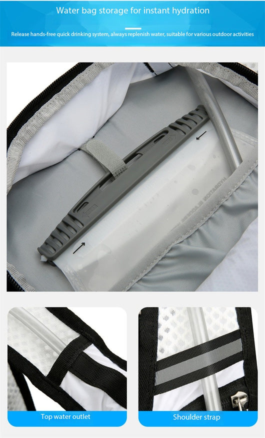 Mochila de Ciclismo AZELA Reflectante y Ligera con Hidratación - Image 16
