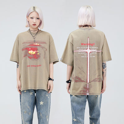 Playera Suelta para Parejas