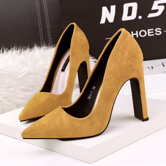 Tacones Altos Punta Fina Estilo Coreano - Diseño Sexy para Noche - Image 15