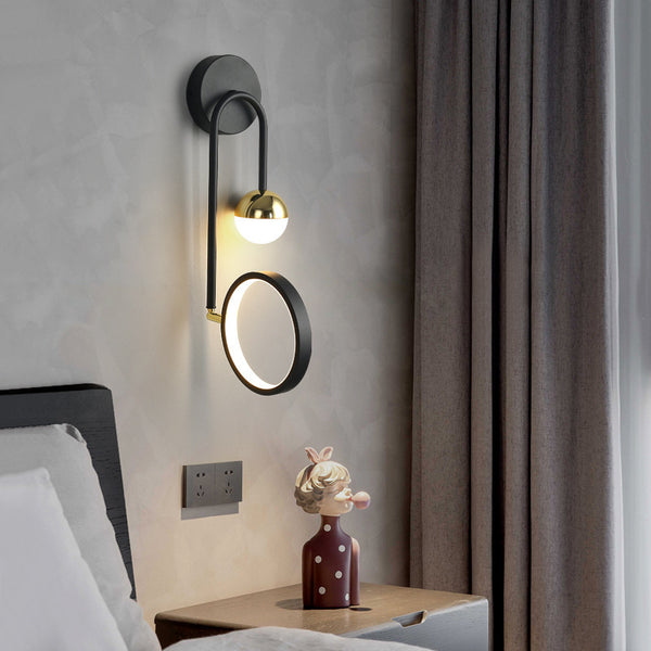 Lámpara de Pared para Dormitorio - Diseño Minimalista Estilo Hotel