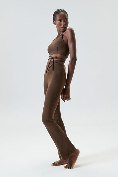 Pantalones Yoga Ajustados con Cordón para Mujer Tallas Grandes - Image 37