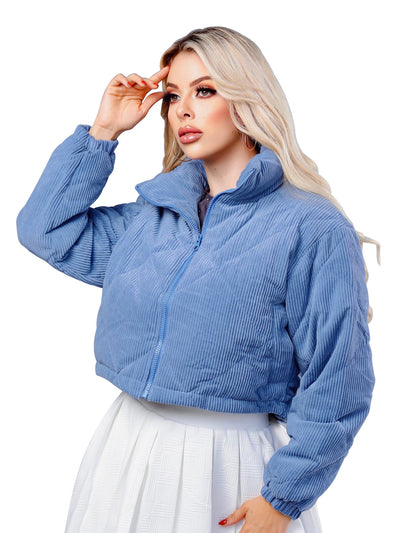 Abrigo Casual Mujer Otoño Invierno Estilo Europeo Americano - Image 9