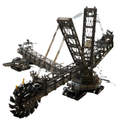 Excavadora de Rueda Motriz Control Remoto - Juguete Educativo de Ciencia y Tecnología - Image 6