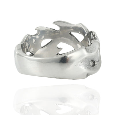 Anillo de Dragón Hueco en Acero Inoxidable Estilo Punk Retro para Hombre - Image 3