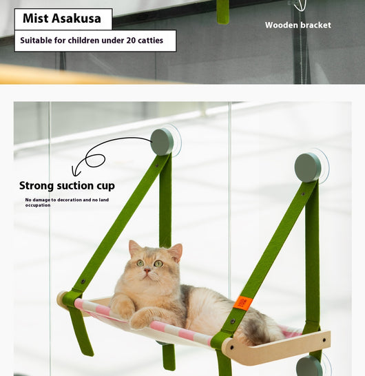 Hamaca para Gatos con Ventosas para Ventana - Image 24