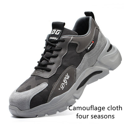 Zapatos de Seguridad para Hombre con Puntera de Acero Anti-aplastamiento y Anti-perforación - Image 18