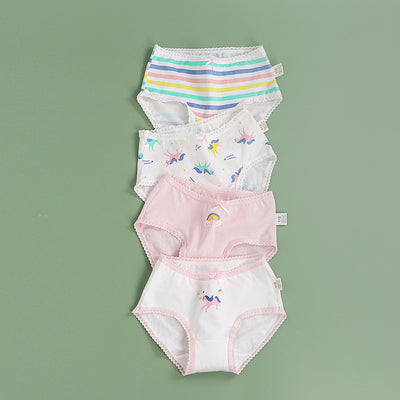 Calzones Infantiles de Algodón Puro para Niñas - Image 3