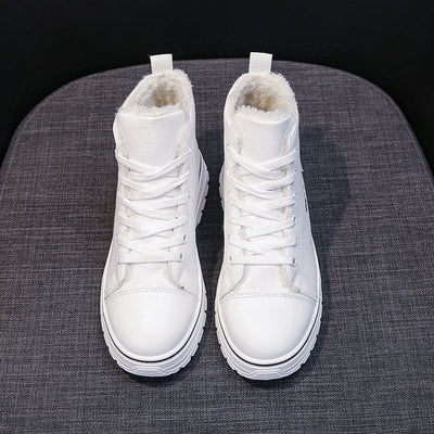Botas Martin de Moda para Mujer con Tacón Medio y Lona Reforzada - Image 2