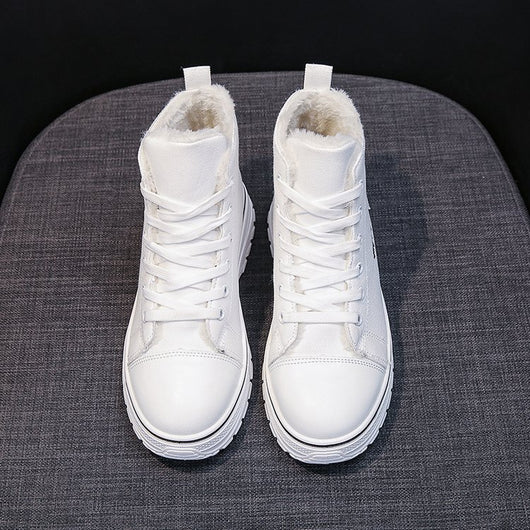 Botas Martin de Moda para Mujer con Tacón Medio y Lona Reforzada - Image 2