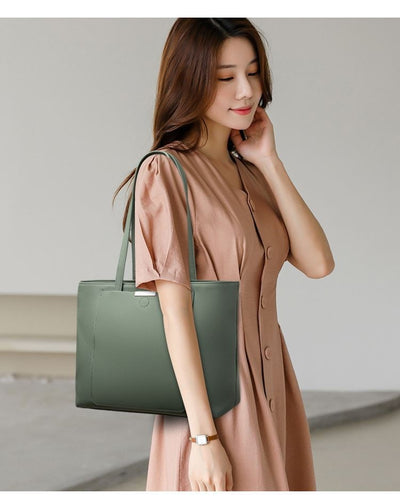 Bolso Tote de Cuero para Mujer - Gran Capacidad - Image 21