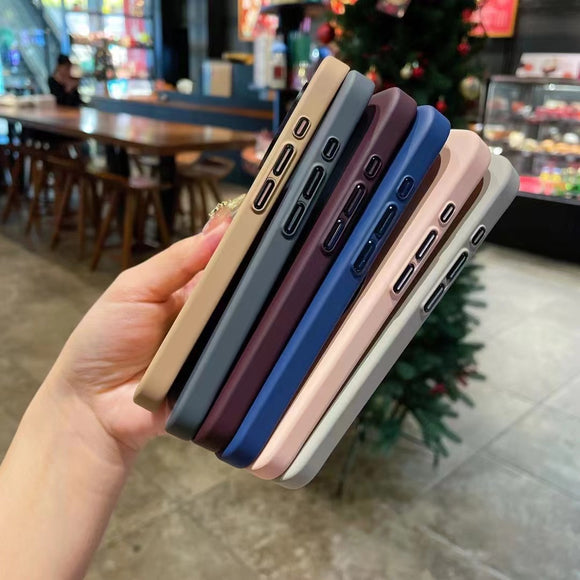 Funda Magnética Mate para Teléfono - Protección Premium con Estilo Sólido