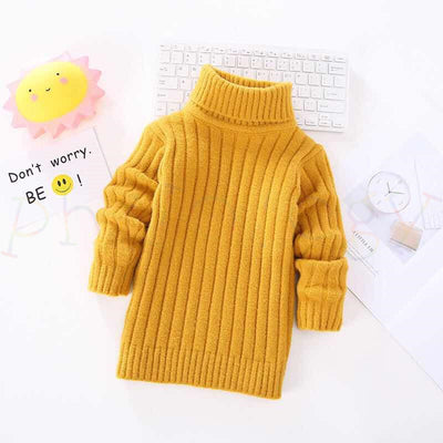 Suéter de Cuello Alto para Bebé - Primavera y Otoño - Image 10
