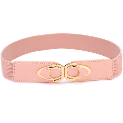 Cinturón Ancho de Cuero PU Elástico para Mujer - Image 15