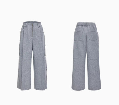 Sudadera con Capucha Oversize de Diseño Deconstruido y Cordón Ajustable - Image 12