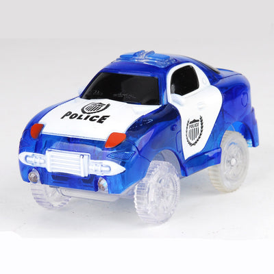 Translucent red toy fire truck with clear wheels, white ladder detail, and 'FIRE TRUCK' text on the side. - Image 13