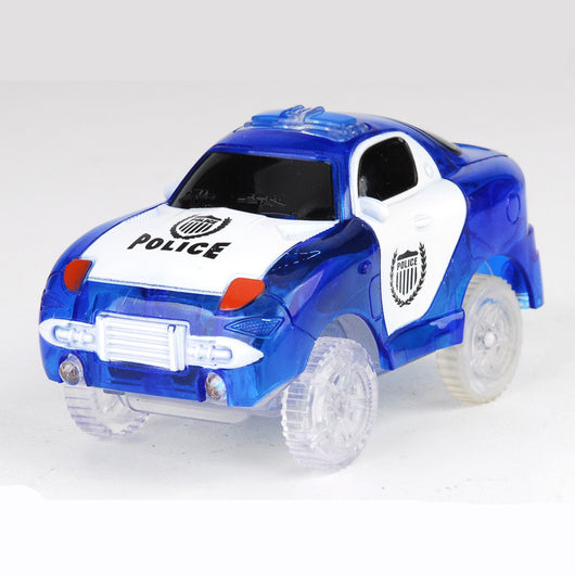 Translucent red toy fire truck with clear wheels, white ladder detail, and 'FIRE TRUCK' text on the side. - Image 13