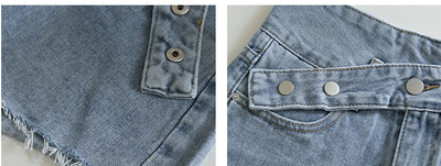 Pantalones con Diseño Asimétrico en Cintura y Flecos - Image 11