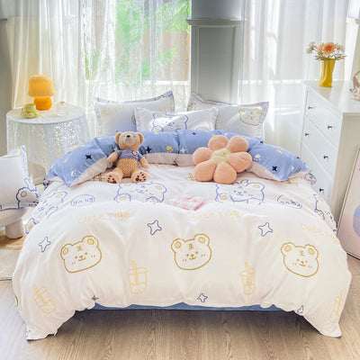 Funda Nórdica de Algodón Lavado para Cama Doble - Image 28