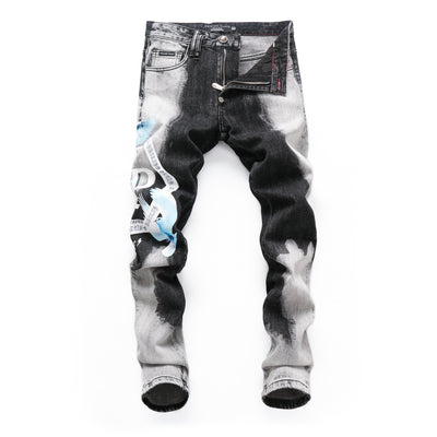 Pantalones Vaqueros Rotos Estilo Urbano para Hombre - Image 12