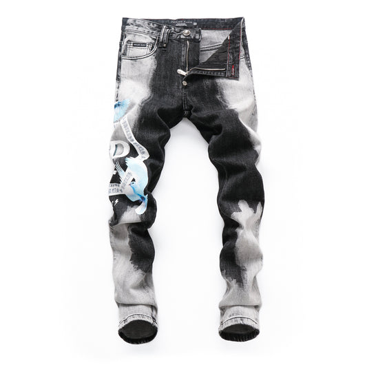 Pantalones Vaqueros Rotos Estilo Urbano para Hombre - Image 12