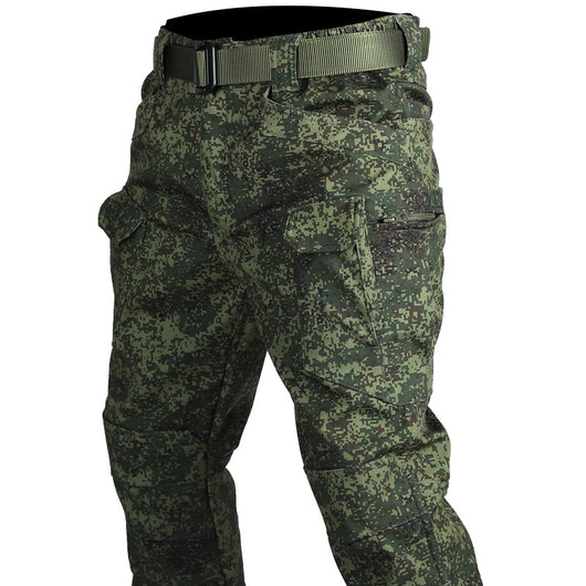 Pantalones Tácticos Invierno Hombre - Forro Polar Impermeables Shark Skin - Image 10