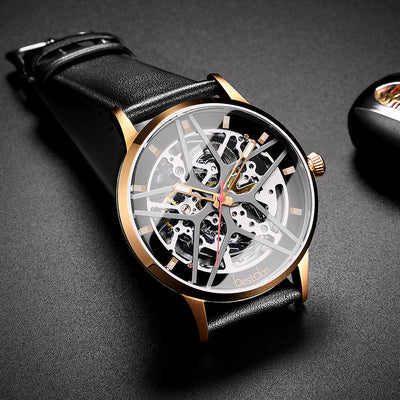 Reloj Mecánico Automático Impermeable con Esfera Hueca para Hombre - Image 6