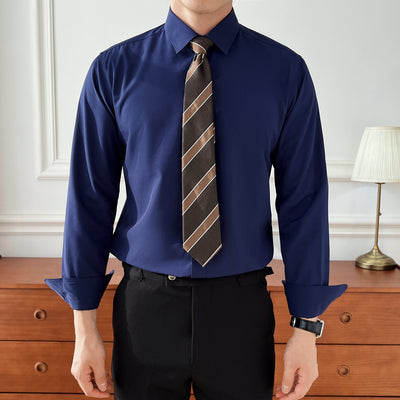 Camisa de Negocios Manga Larga Multicolor para Hombre - Image 4
