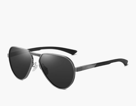 Gafas Polarizadas de Aleación Aluminio-Magnesio Montura Grande - Image 3
