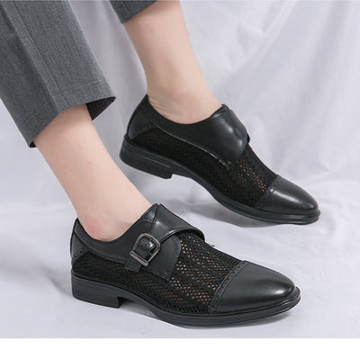 Sandalias de Cuero Respirable con Punta Afilada - Comodidad Casual - Image 19