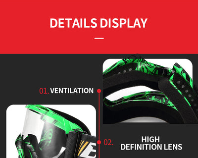 Gafas Protectoras Antimpacto para Motociclismo y Deportes Extremos - Image 14